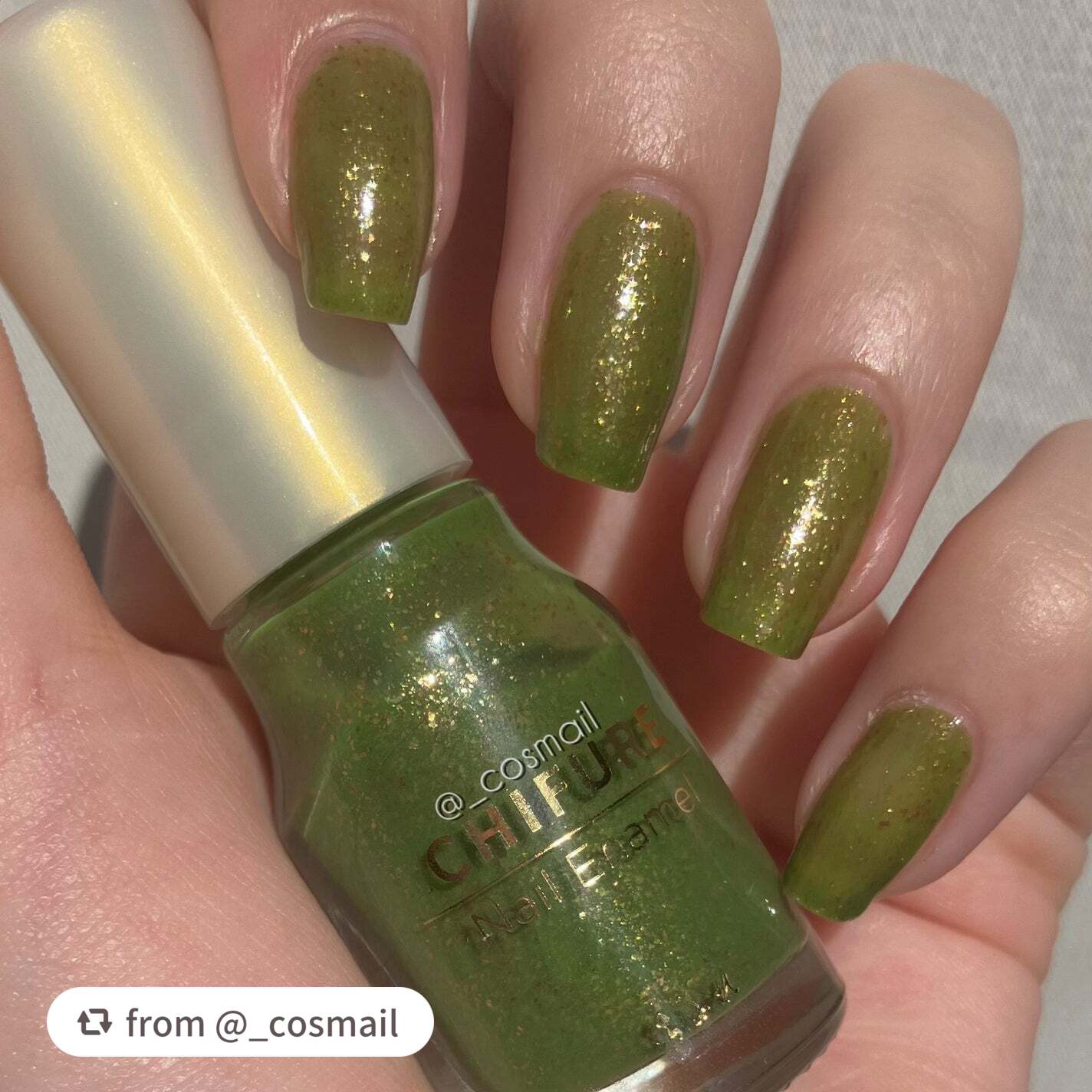 ネイル エナメル/ちふれ/マニキュアを使ったクチコミ(1枚目)