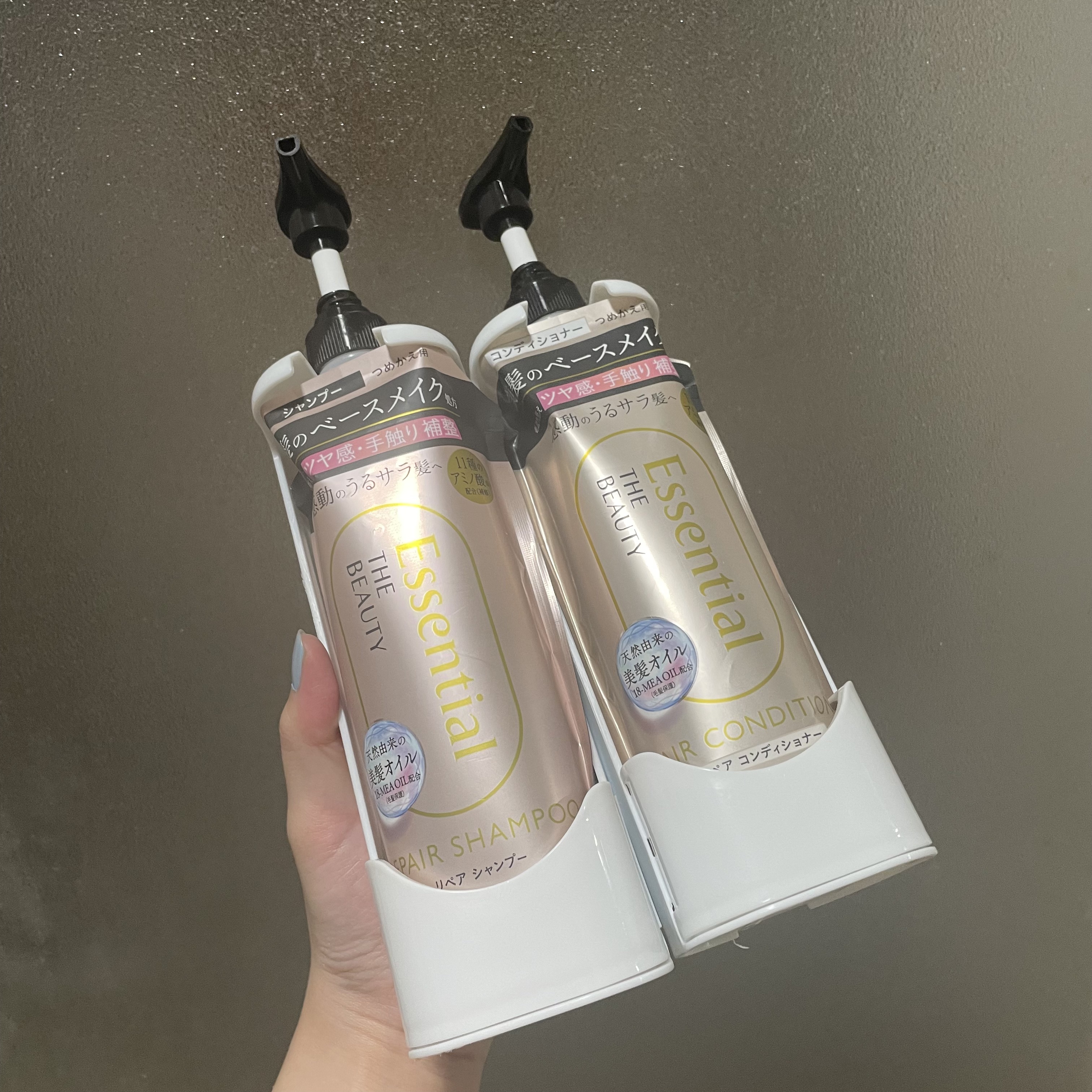 ザビューティ リペアシャンプー・コンディショナー/エッセンシャル/市販シャンプーを使ったクチコミ（1枚目）