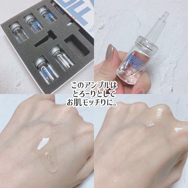 BABY FACE AMPOULE+ダーマスタンプ/MISFILL/スキンケアキットを使ったクチコミ（2枚目）