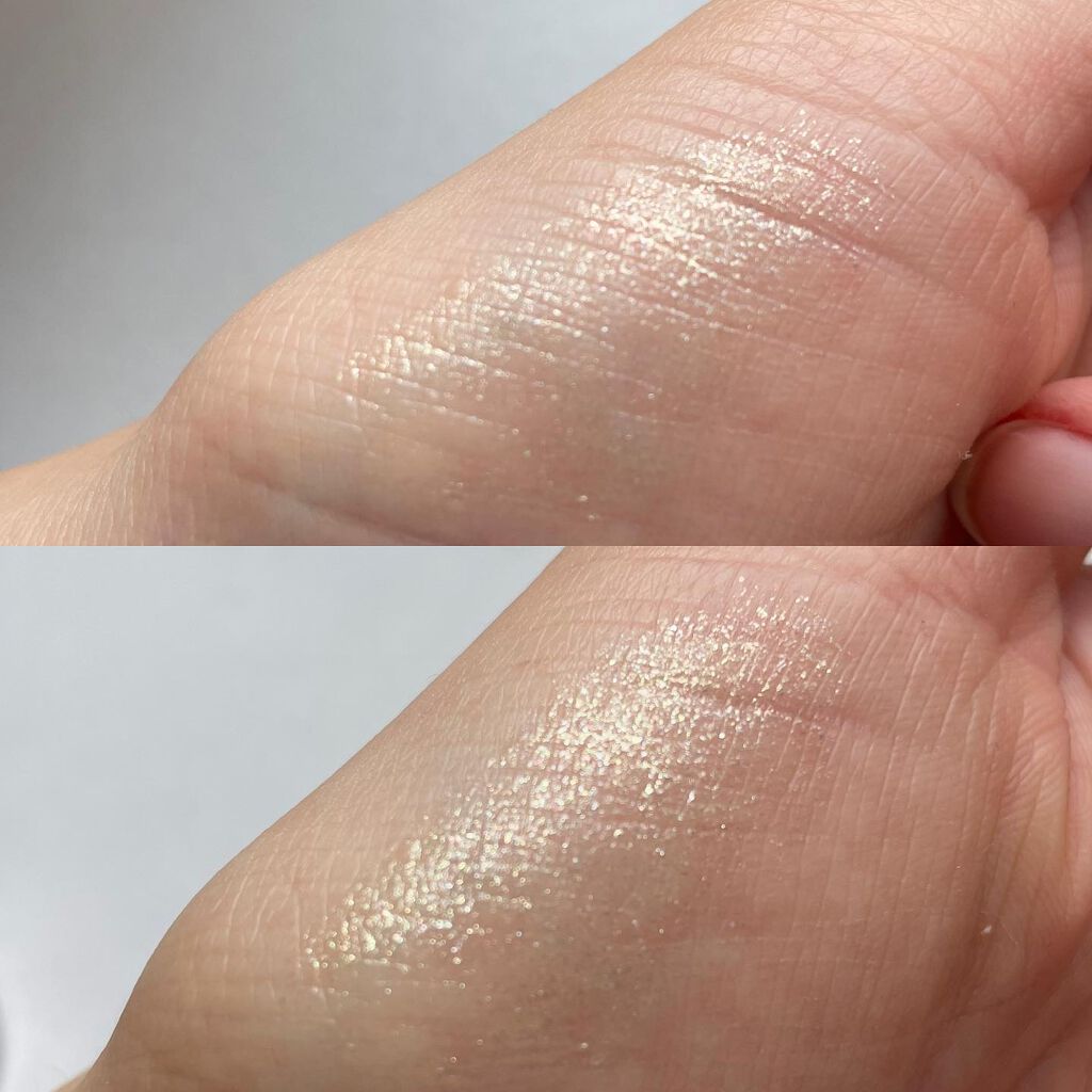 マルチフェイス スティック プリズム 102 Holly night sky/FASIO/ジェル・クリームチークを使ったクチコミ（3枚目）