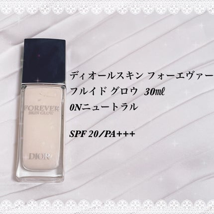ディオールスキン フォーエヴァー フルイド グロウ/Dior/リキッドファンデーションを使ったクチコミ(2枚目)