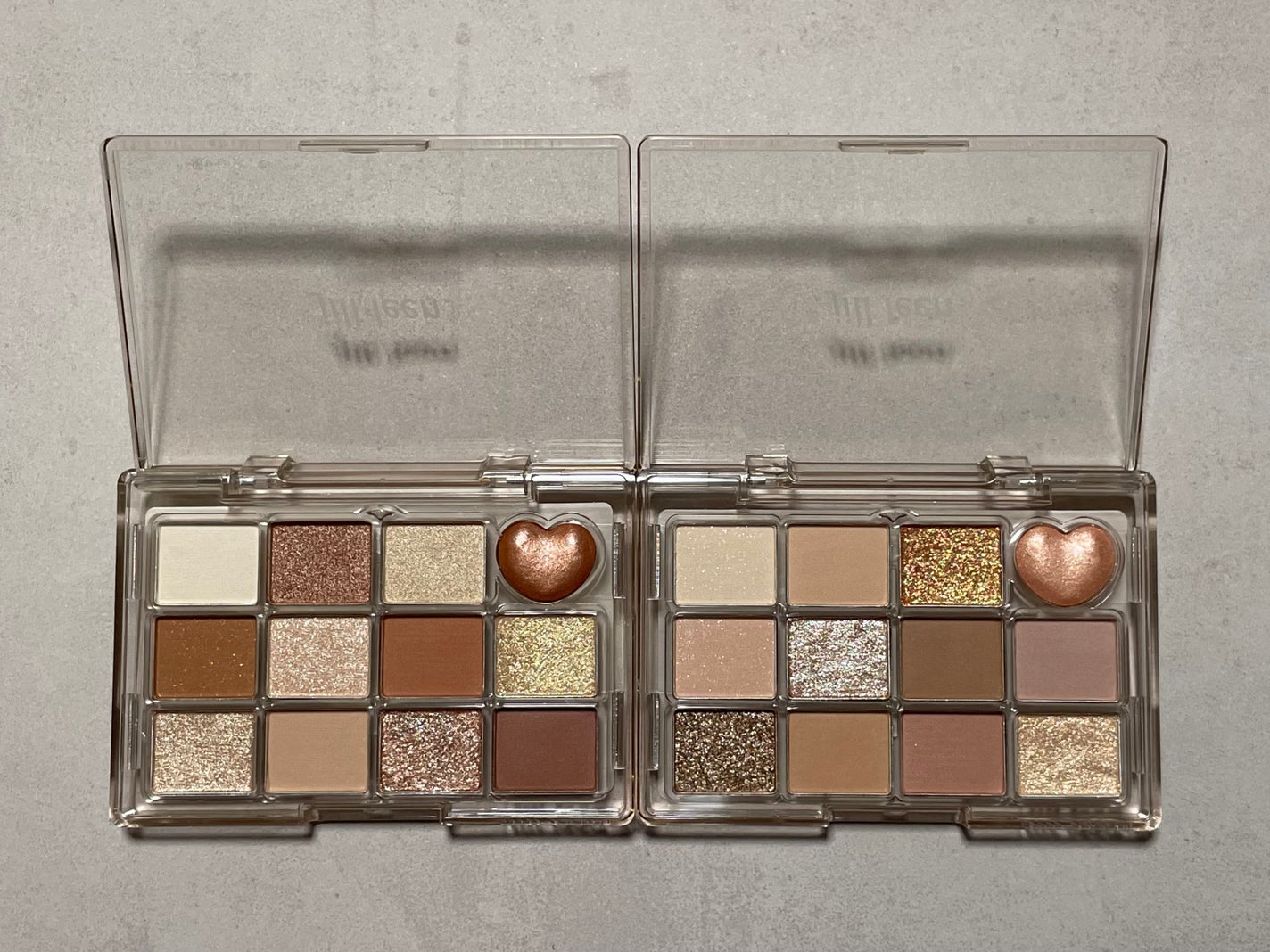 シャイニング12色ミニアイシャドウパレット/jill leen./アイシャドウパレットを使ったクチコミ(1枚目)