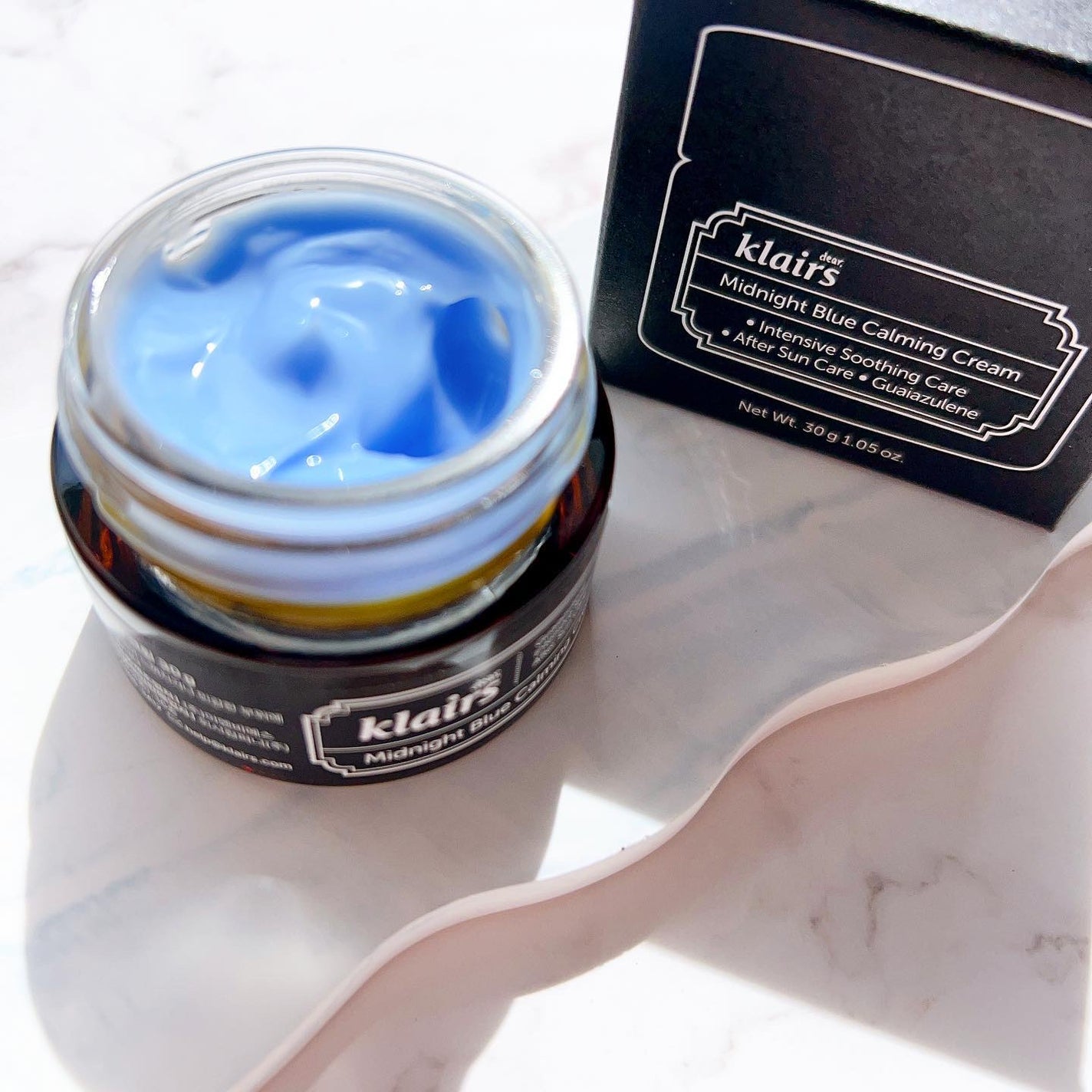 ミッドナイトブルーカーミングクリーム/Klairs/フェイスクリームを使ったクチコミ(10枚目)