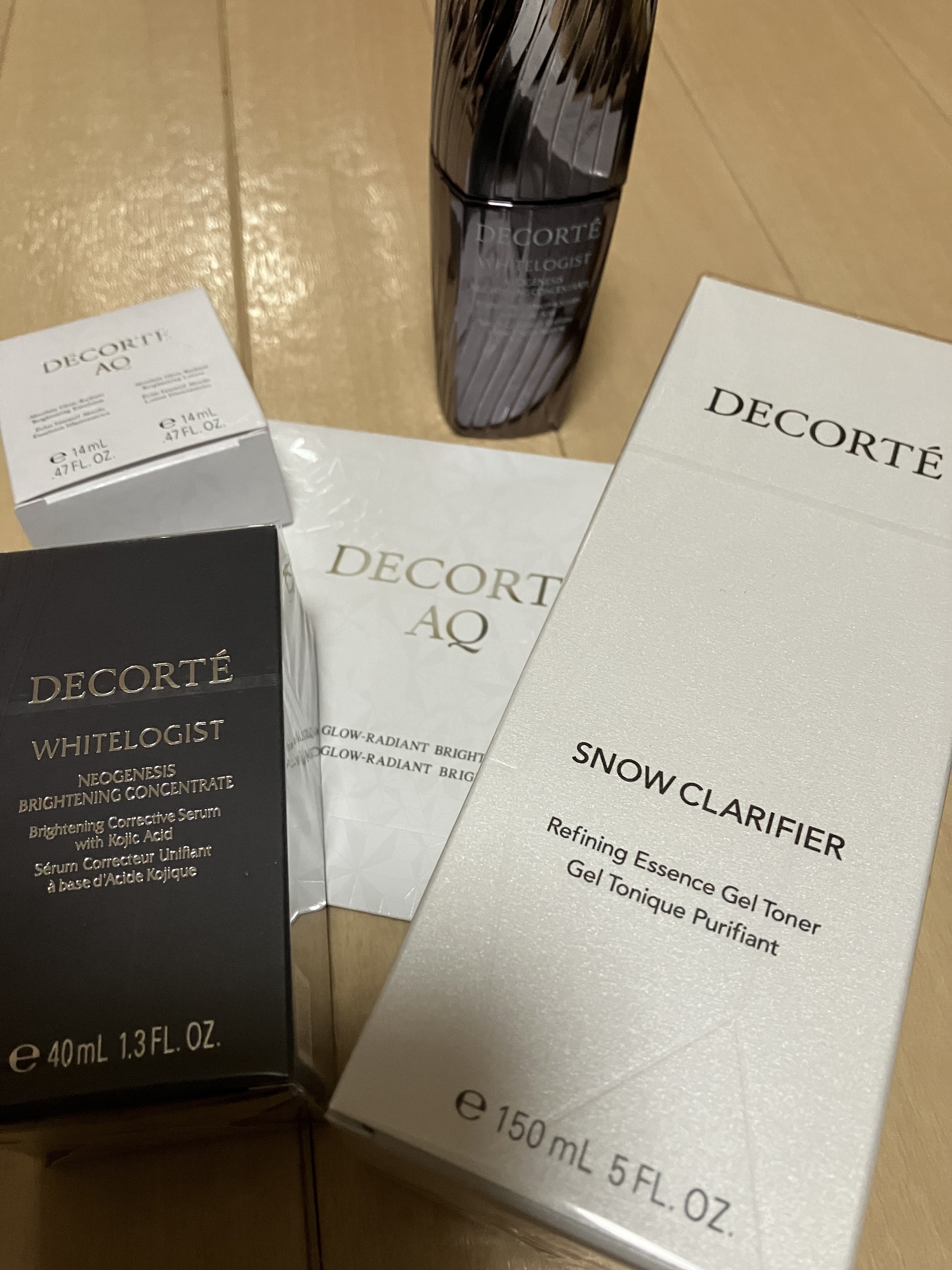 ホワイトロジスト　ネオジェネシス　ブライトニング コンセントレイト/DECORTÉ/美容液を使ったクチコミ（1枚目）