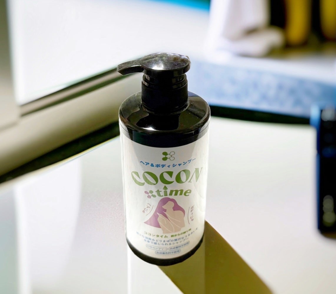 COCON time ココンタイム セリシン入り ヘア&ボディシャンプー/みやびやかシリーズ/市販シャンプーを使ったクチコミ(1枚目)