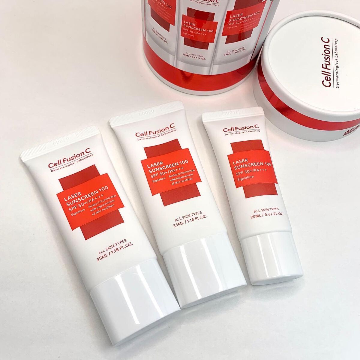 レーザーサンスクリーン 100/Cell Fusion C(セルフュージョンシー)/日焼け止めクリームを使ったクチコミ（2枚目）
