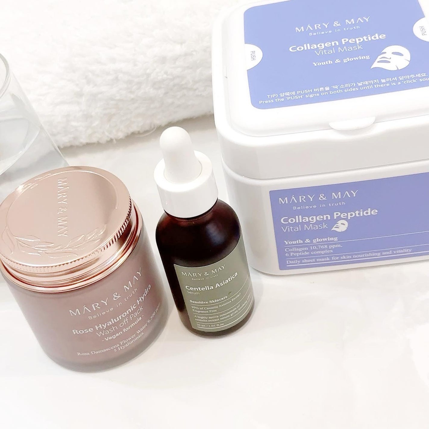 ローズヒアルロニックハイドラウォッシュオフパック/MARY&MAY/洗い流すパック・マスクを使ったクチコミ(5枚目)