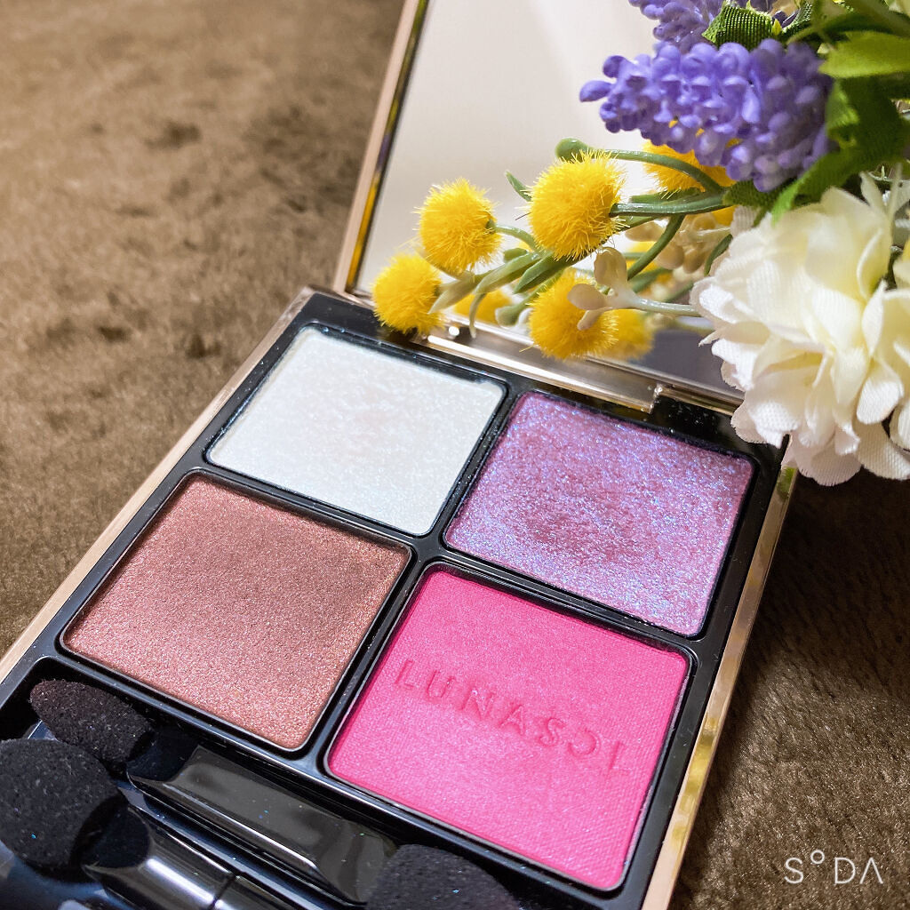 アイカラーレーション/LUNASOL/アイシャドウパレットを使ったクチコミ（1枚目）