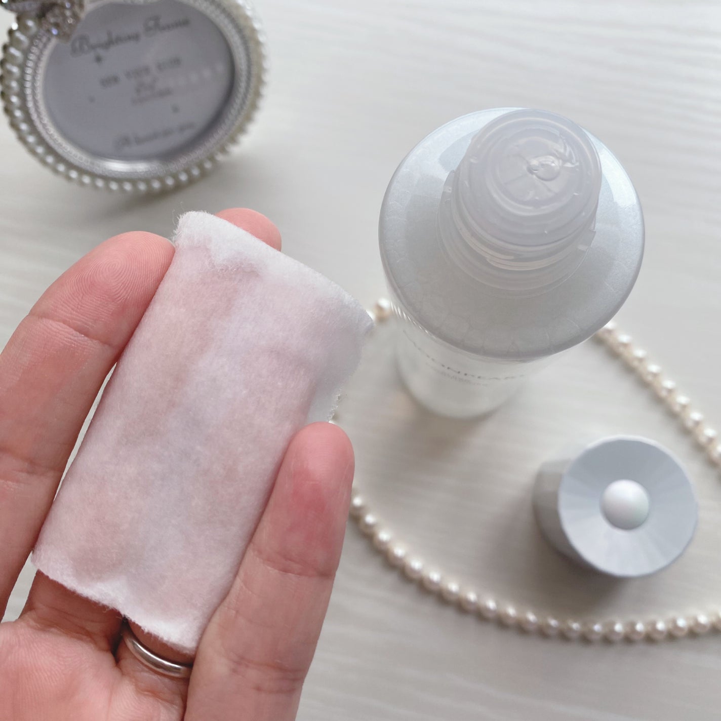 ムーンパール クリアコンディショナー/ミキモト コスメティックス/ブースター・導入液を使ったクチコミ(2枚目)