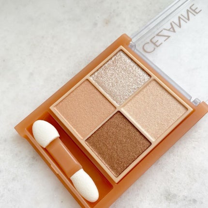 ベージュトーンアイシャドウ/CEZANNE/アイシャドウパレットを使ったクチコミ(1枚目)