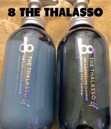 エイトザタラソ ユー CBD&リフレッシング クレンズ 美容液シャンプー/CBD&バランシング ダメージリペア 美容液ヘアトリートメント/エイトザタラソ/市販シャンプーを使ったクチコミ(1枚目)