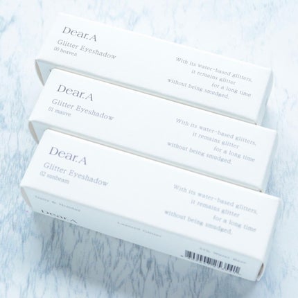 グリッターアイシャドウ/Dear.A/グリッターを使ったクチコミ(9枚目)