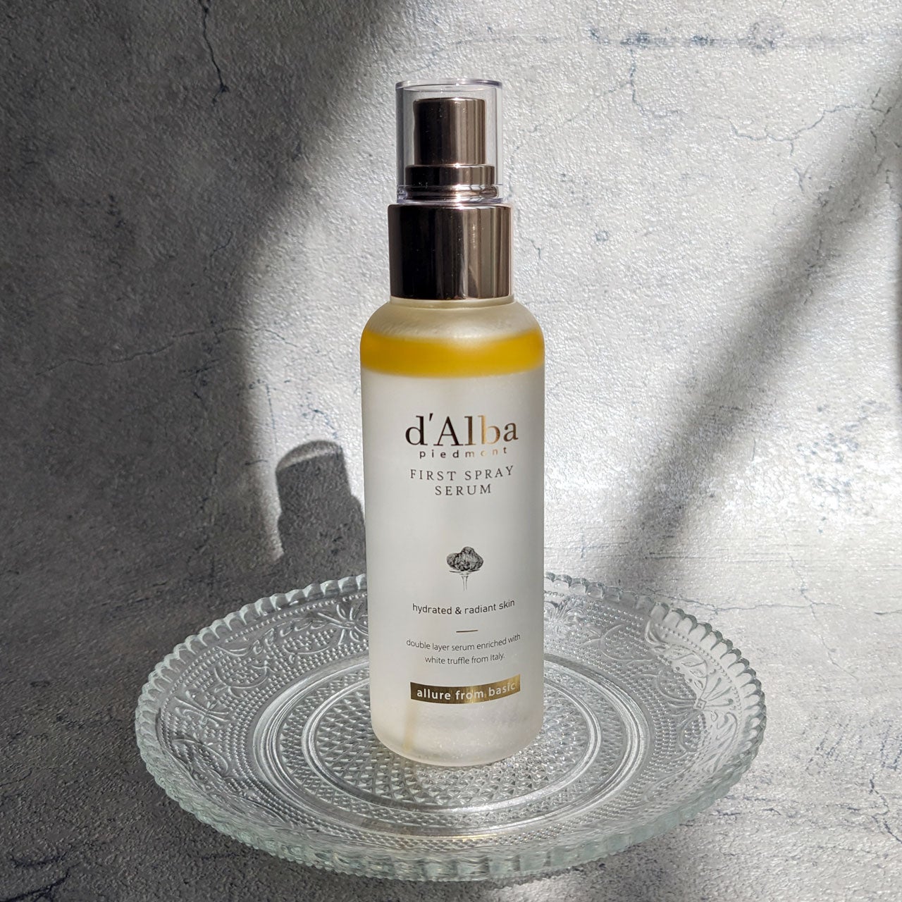 ダルバ ホワイトトリュフファーストスプレーセラム/ダルバ/ミスト状化粧水を使ったクチコミ(1枚目)