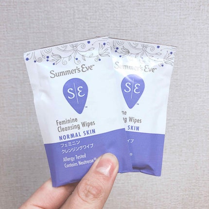 フェミニンクレンジングワイプ ノーマルスキン/Summer's Eve(サマーズイブ)/デリケートゾーンケアを使ったクチコミ(2枚目)