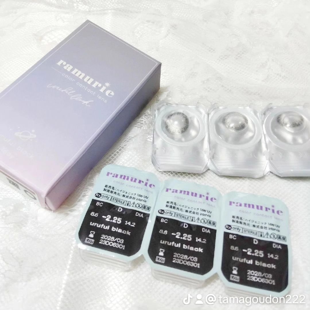 ramurie ラムリエ/ramurie/ワンデー（１DAY）カラコンを使ったクチコミ（3枚目）