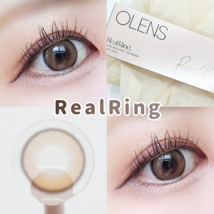Real Ring 1day/OLENS/ワンデー(1DAY)カラコンを使ったクチコミ(7枚目)