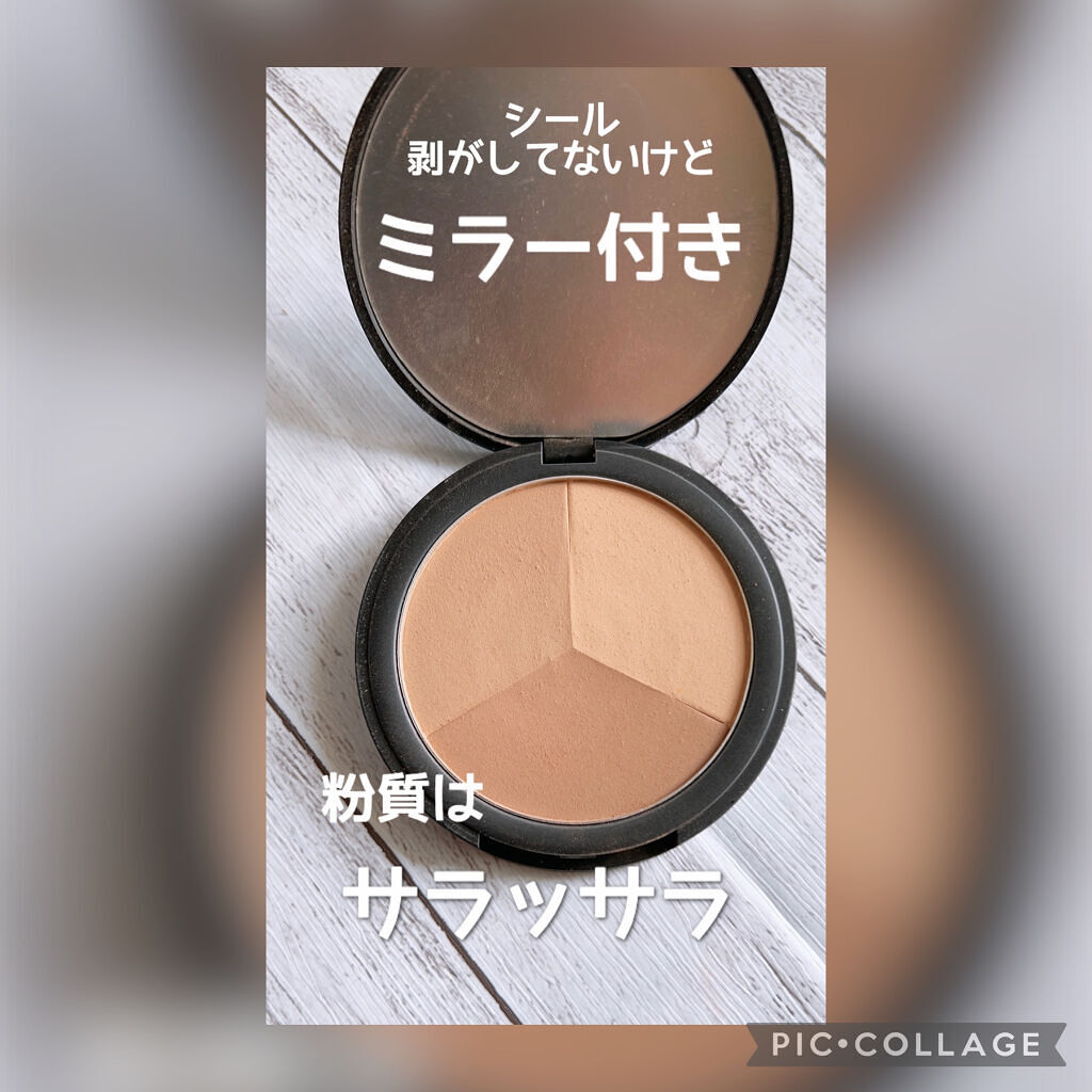 トリプルコントアパレット /heme/シェーディングを使ったクチコミ（2枚目）