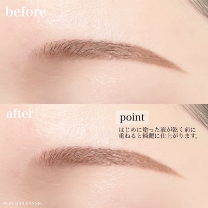 カラーリングアイブロウ/ヘビーローテーション/眉マスカラを使ったクチコミ(6枚目)