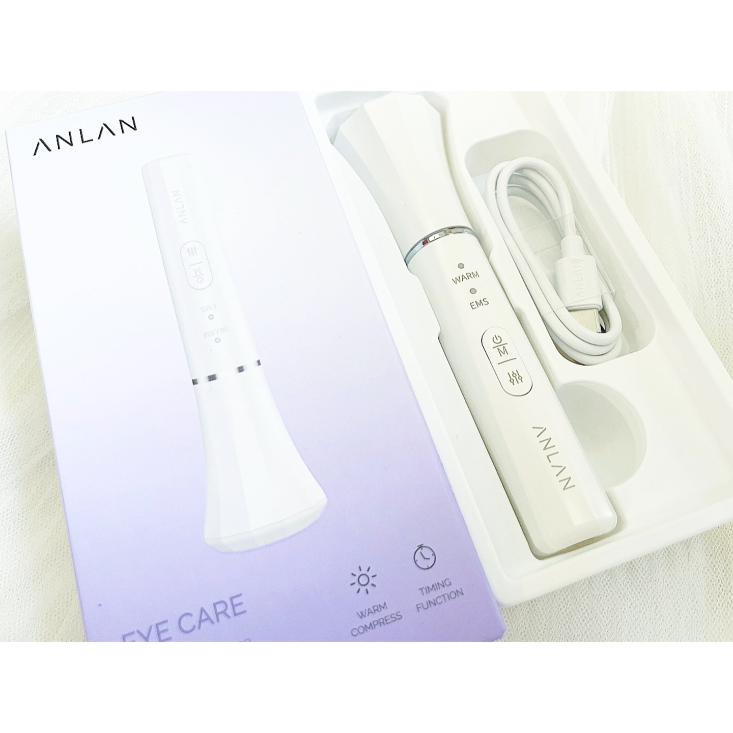 目元美顔器/ANLAN/美顔器・マッサージを使ったクチコミ（2枚目）