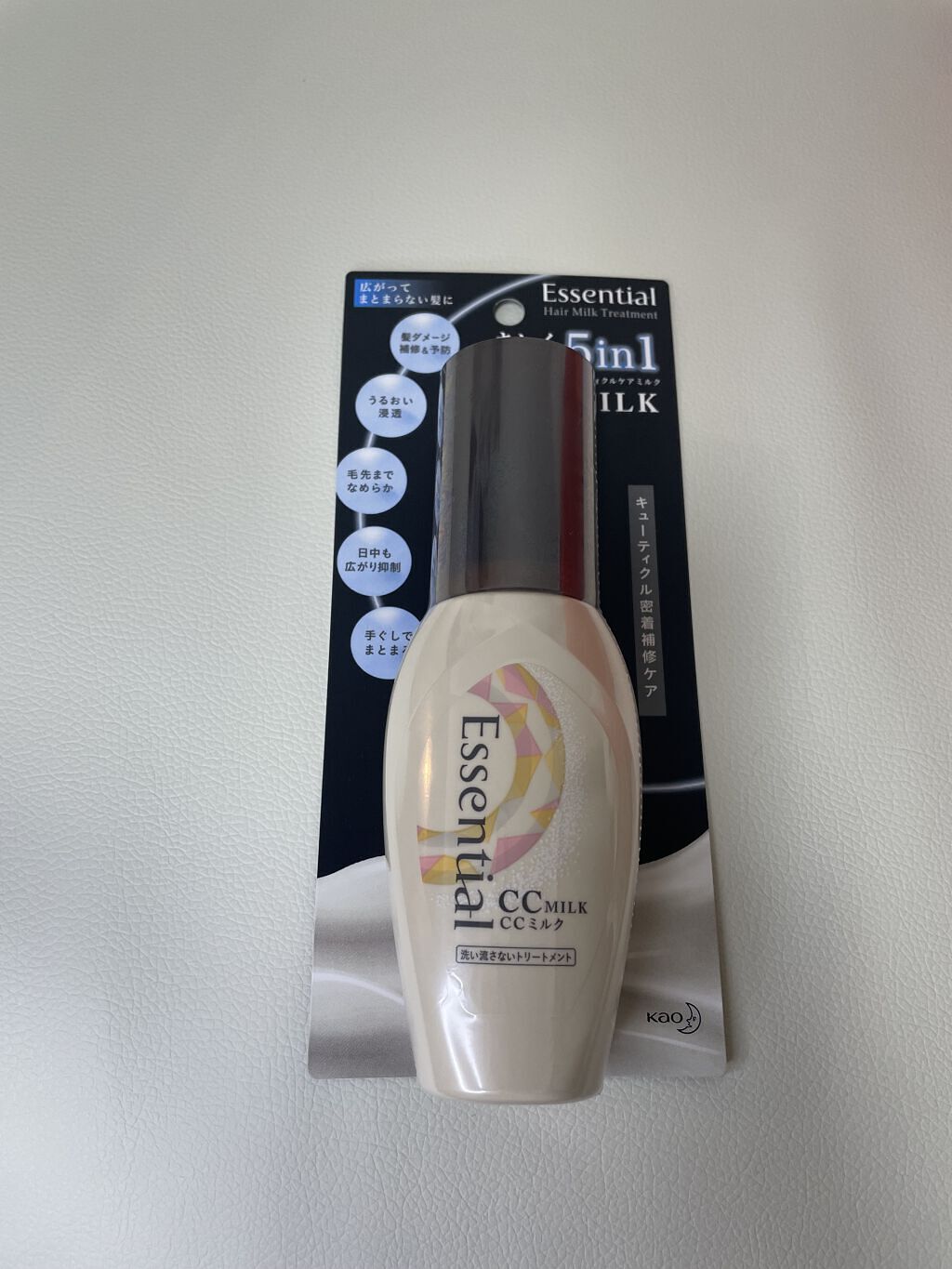CCミルク/エッセンシャル/ヘアミルクを使ったクチコミ（1枚目）