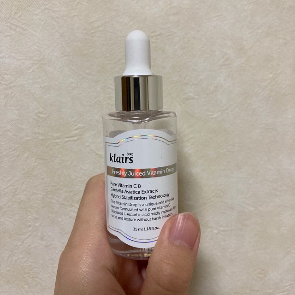 フレッシュリージュースドビタミンドロップ(35ml)/Klairs/美容液を使ったクチコミ(1枚目)