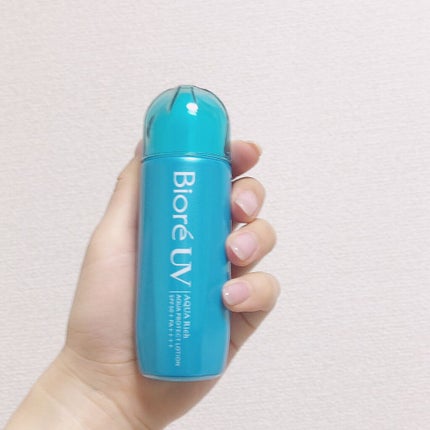 ビオレUV アクアリッチ アクアプロテクトローション(水層パック)/ビオレ/日焼け止めローションを使ったクチコミ(1枚目)