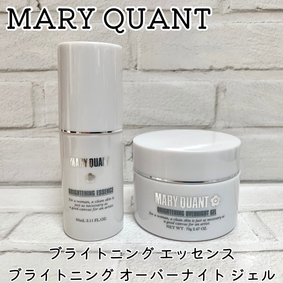 マリークヮント ブライトニング オーバーナイト ジェル/MARY QUANT/フェイスクリームを使ったクチコミ（1枚目）