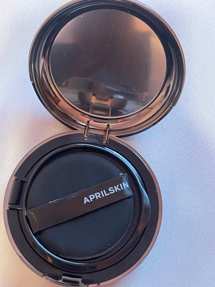 ハイパーカバーフィットクッション red/APRILSKIN/クッションファンデーションを使ったクチコミ(5枚目)