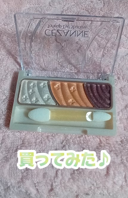 トーンアップアイシャドウ/CEZANNE/アイシャドウパレットを使ったクチコミ(1枚目)