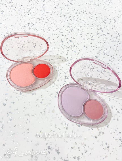 デュアルチークメロウ/fwee/ジェル・クリームチークを使ったクチコミ(1枚目)