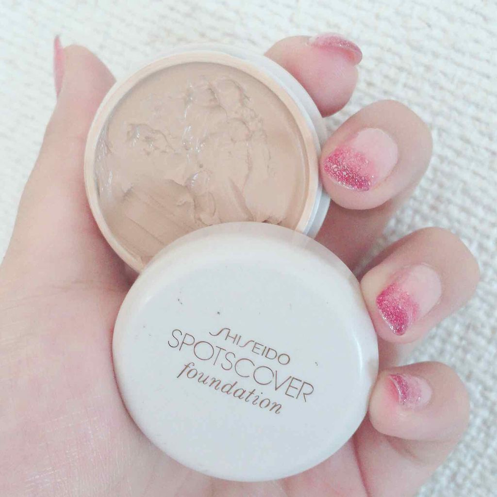 スポッツカバー ファウンデイション/SHISEIDO/クリームコンシーラーを使ったクチコミ(1枚目)