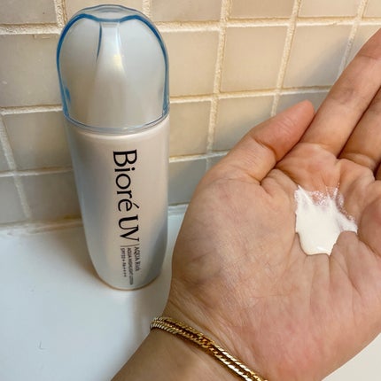 ビオレUV アクアリッチ アクアハイライトローション(水層ハイライトUV)/ビオレ/日焼け止めローションを使ったクチコミ(1枚目)