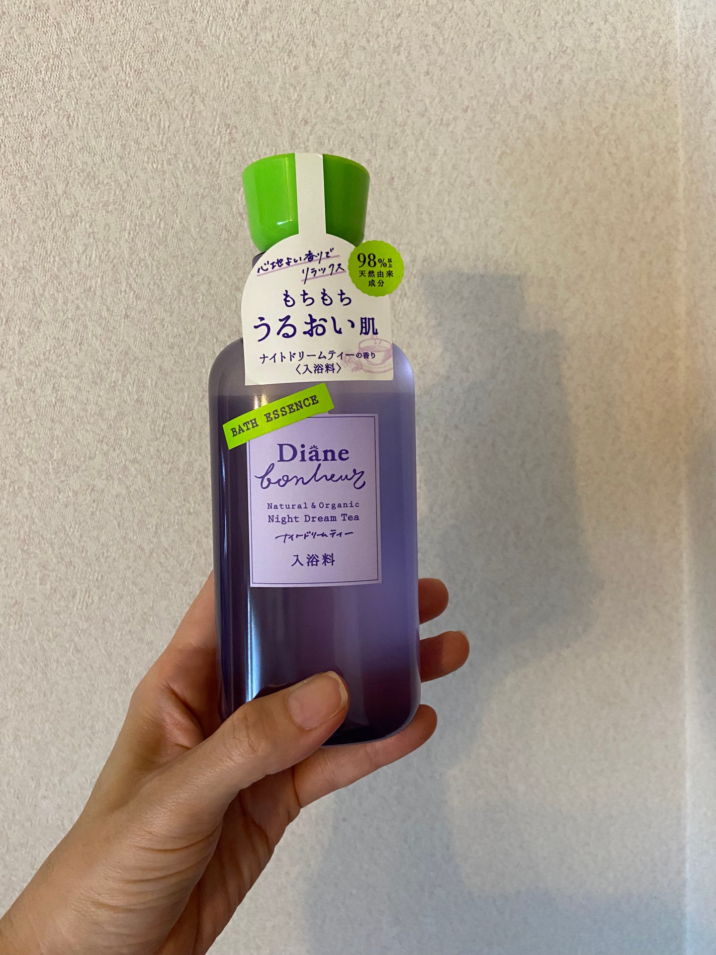 ボヌール バスエッセンス ナイトドリームティーの香り/ダイアン/保湿系入浴剤を使ったクチコミ(1枚目)