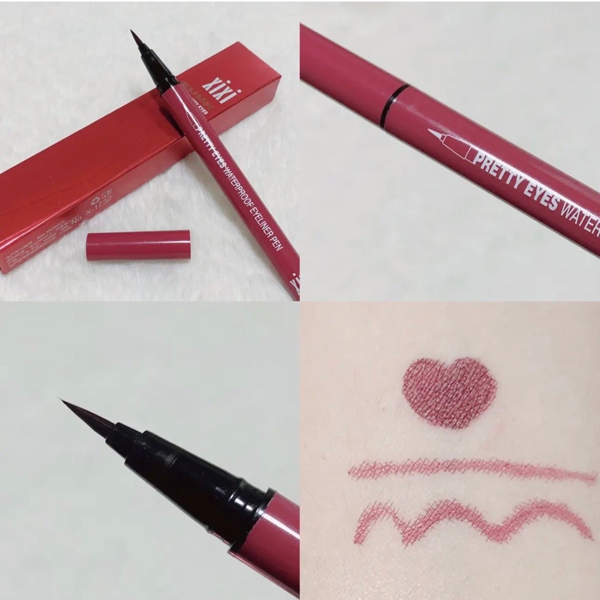 PRETTY EYES/xixi/リキッドアイライナーを使ったクチコミ(2枚目)