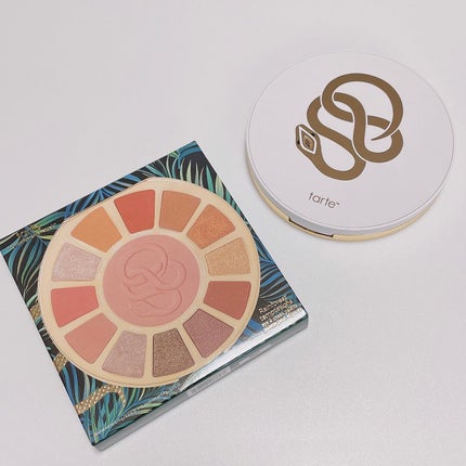 レインフォレスト テンプテーションズ アイ&チーク パレット/tarte/アイシャドウパレットを使ったクチコミ(2枚目)