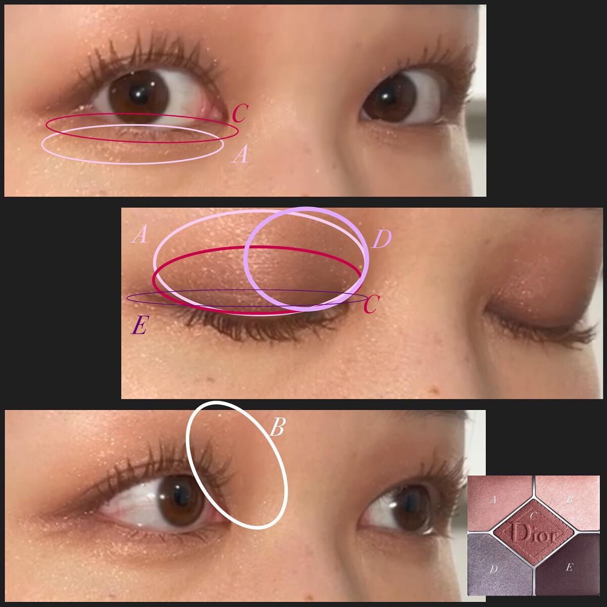 【旧】サンク クルール クチュール/Dior/アイシャドウパレットを使ったクチコミ(4枚目)