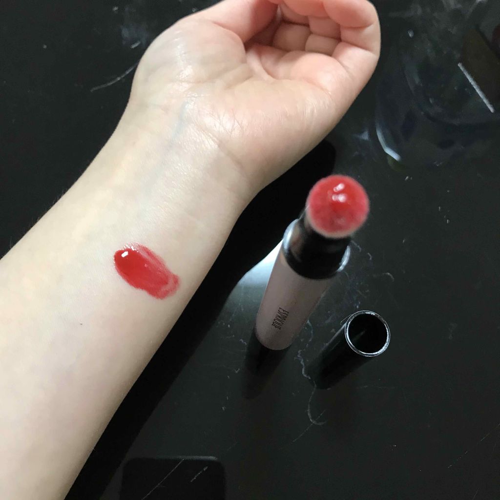 ジューシー クッション ルージュ/ESPRIQUE/口紅を使ったクチコミ(2枚目)