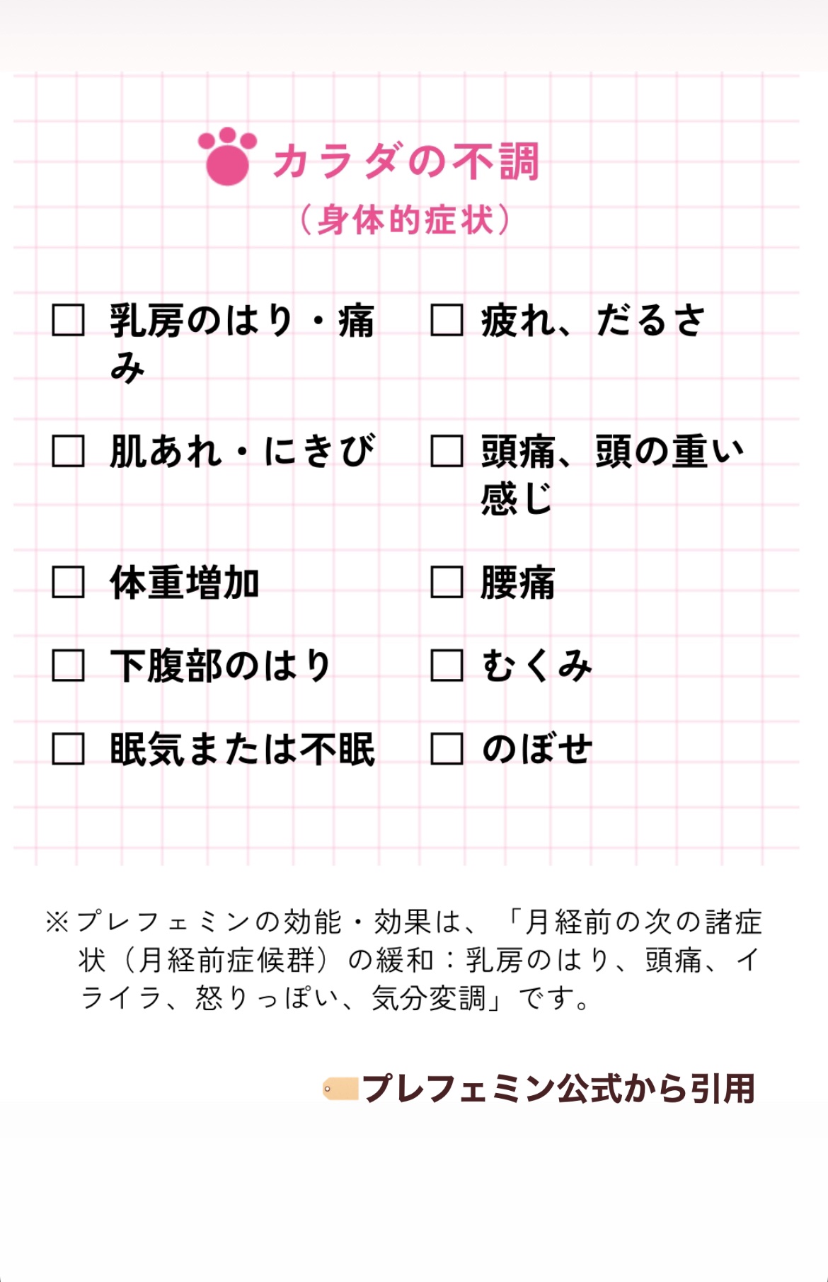プレフェミン(医薬品)/ゼリア新薬工業/その他を使ったクチコミ（3枚目）