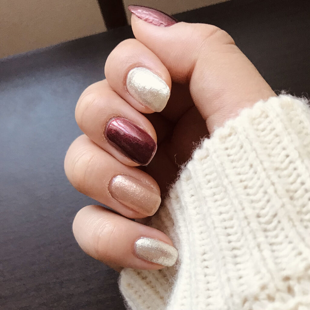 カラフルネイルズ/キャンメイク/マニキュアを使ったクチコミ（2枚目）