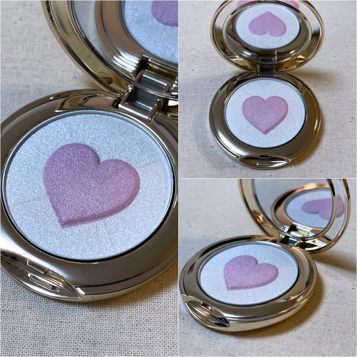 ブラッシング ハート EX03 Luminizing Lavender /SNIDEL BEAUTY/パウダーチークを使ったクチコミ（3枚目）