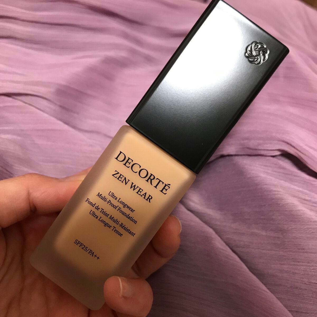 えり on LIPS 「コスメデコルテ ゼンウェアフルイド30mL全40色SPF25/..」(1枚目)