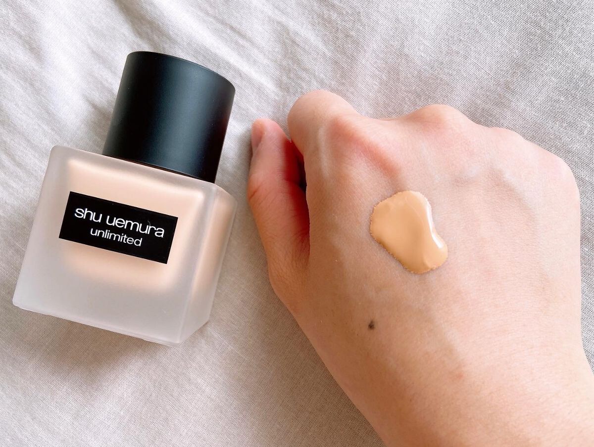 (旧)アンリミテッド ラスティング フルイド/shu uemura/リキッドファンデーションを使ったクチコミ(4枚目)