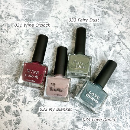 TONE DROP ネイルポリッシュ/D-UP/マニキュアを使ったクチコミ(2枚目)