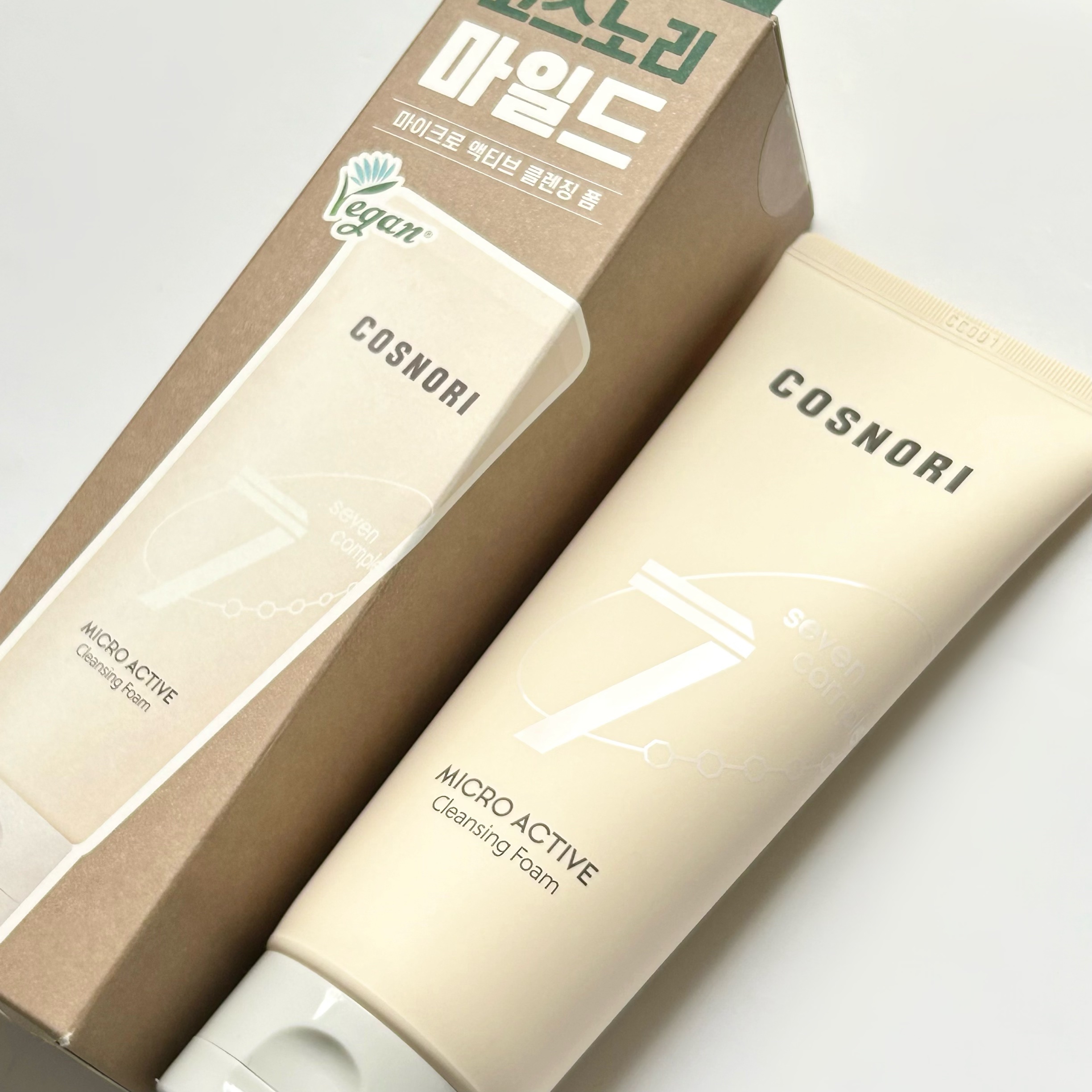 マイクロアクティブクレンジングフォーム/COSNORI/洗顔フォームを使ったクチコミ（1枚目）