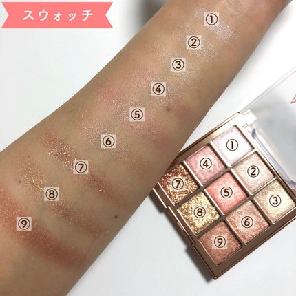 ワンピックアイシャドウパレット/APLIN/アイシャドウパレットを使ったクチコミ(2枚目)