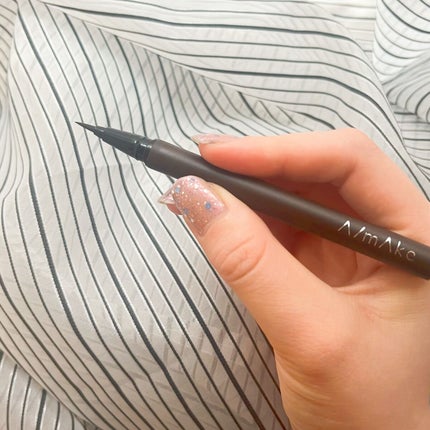 エーメイク マットリキッドアイライナー /A/mAke/リキッドアイライナーを使ったクチコミ(4枚目)