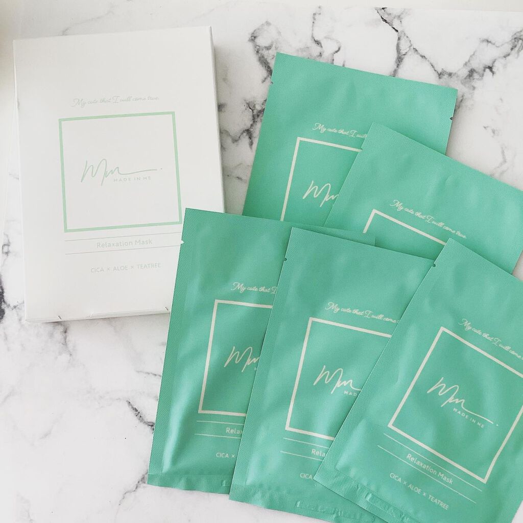 リラクゼーションマスク/MADE IN ME/シートマスク・パックを使ったクチコミ(1枚目)