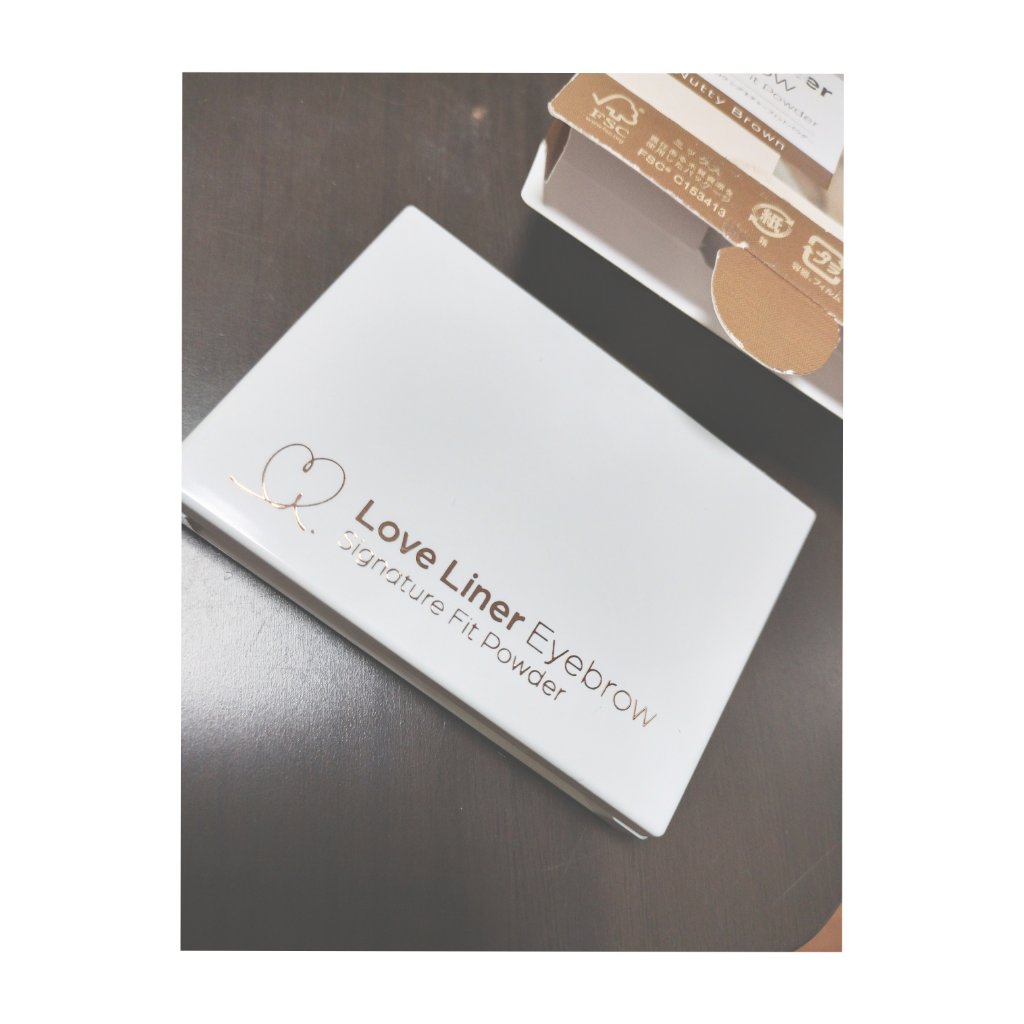 ラブ・ライナー　シグネチャーフィットパウダー＜アイブロウ＞ ナッティブラウン/ラブ・ライナー/パウダーアイブロウを使ったクチコミ（1枚目）