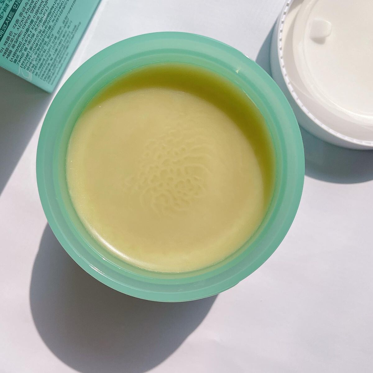 グリーンティーピュアクレンジングバームⅡ/YADAH/クレンジングバームを使ったクチコミ(3枚目)