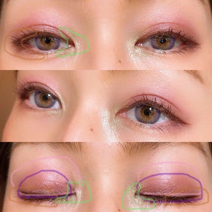 デザイニング カラー アイズ/SUQQU/アイシャドウパレットを使ったクチコミ(3枚目)